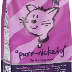 Meowing Heads Dry Cat Food - So-Fish-Ticated Salmon - 100% Natural Salmon and Chicken with No Artificial Flavours, Good for Healthy Digestion, 1.5 kg Meowing Heads Dry Cat Food - So-Fish-Ticated Salmon - 100% Natural Salmon and Chicken with No Artificial Flavours, Good for Healthy Digestion, 1.5 kg