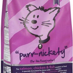 Meowing Heads Dry Cat Food - So-Fish-Ticated Salmon - 100% Natural Salmon and Chicken with No Artificial Flavours, Good for Healthy Digestion, 1.5 kg Meowing Heads Dry Cat Food - So-Fish-Ticated Salmon - 100% Natural Salmon and Chicken with No Artificial Flavours, Good for Healthy Digestion, 1.5 kg
