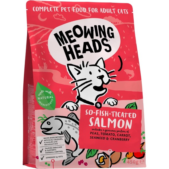 Meowing Heads Dry Cat Food for Kittens - Smitten Kitten - 100% Natural Fish and Chicken with No Artificial Flavours, Good for Healthy Brain Development, 1.5 kg Meowing Heads Dry Cat Food for Kittens - Smitten Kitten - 100% Natural Fish and Chicken with No Artificial Flavours, Good for Healthy Brain Development, 1.5 kg