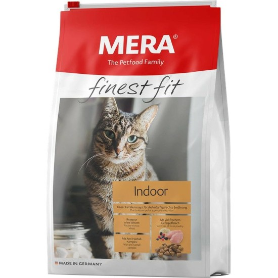 Mera Finest Fit Indoor with a formula No Cereals Cat Food 4 Kg Mera Finest Fit Indoor with a formula No Cereals Cat Food 4 Kg