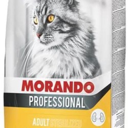 Morando Professional Pellets Dry Cat Food (STERILIZED, 100% Made in Italy, Main Ingredient: Chicken and Veal, Cat Dry Food, Cat Treats, Serving Size: 1.5 kg) Morando Professional Pellets Dry Cat Food (STERILIZED, 100% Made in Italy, Main Ingredient: Chicken and Veal, Cat Dry Food, Cat Treats, Serving Size: 1.5 kg)