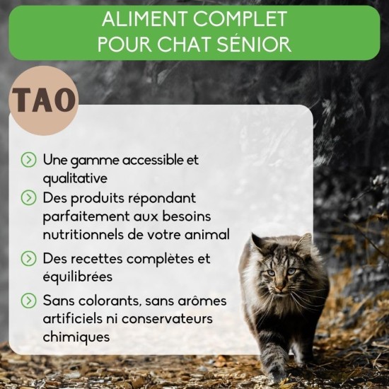 NUTRIVET - TAO - Elderly Cat - 8 kg NUTRIVET - TAO - Elderly Cat - 8 kg