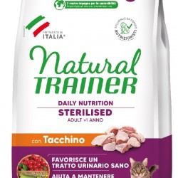 Natural Tr. Adult Cat Sterilised White Meat Kg. 3 Natural Tr. Adult Cat Sterilised White Meat Kg. 3