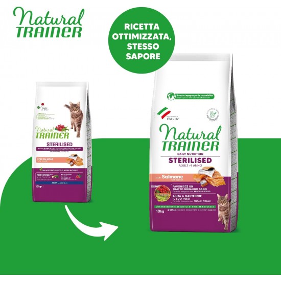 Natural Tr. Adult Cat Sterilised White Meat Kg. 3 Natural Tr. Adult Cat Sterilised White Meat Kg. 3