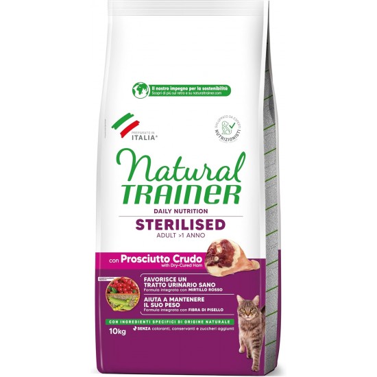 Natural Tr. Adult Cat Sterilised White Meat Kg. 3 Natural Tr. Adult Cat Sterilised White Meat Kg. 3
