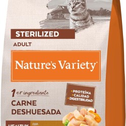 Nature's Variety Healthy Grains Cat Food - Sterilized Cat Food for Adults Boneless Chicken 3kg Nature's Variety Healthy Grains Cat Food - Sterilized Cat Food for Adults Boneless Chicken 3kg