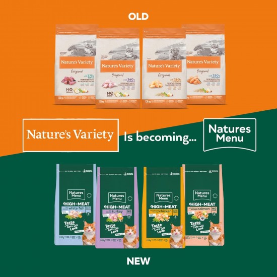 Nature's Variety Selected - Sterilised Adult Cat Food - Grain Free - Chicken Grown Outdoors - 1.25kg Nature's Variety Selected - Sterilised Adult Cat Food - Grain Free - Chicken Grown Outdoors - 1.25kg