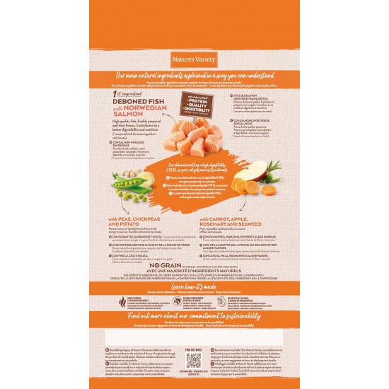 Nature's Variety Selected - Sterilised Adult Cat Food - Grain Free - Chicken Grown Outdoors - 1.25kg Nature's Variety Selected - Sterilised Adult Cat Food - Grain Free - Chicken Grown Outdoors - 1.25kg