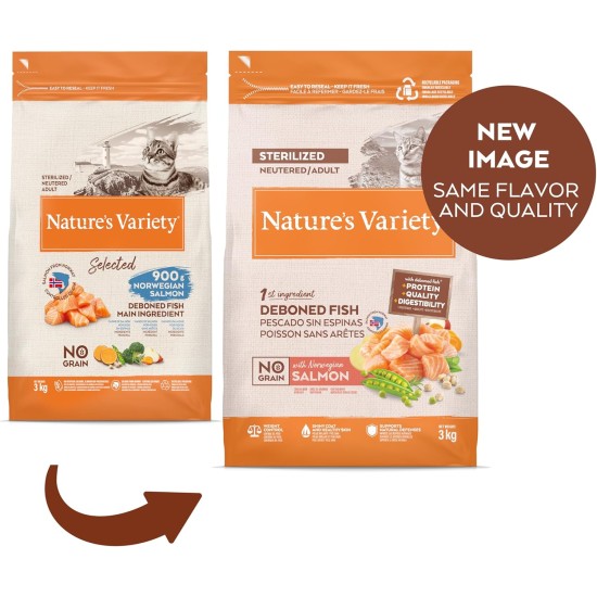 Nature's Variety Selected Sterilised Dry Cat Food with Boneless Chicken, Multi-Colour, 7 kg (Pack of 1) Nature's Variety Selected Sterilised Dry Cat Food with Boneless Chicken, Multi-Colour, 7 kg (Pack of 1)