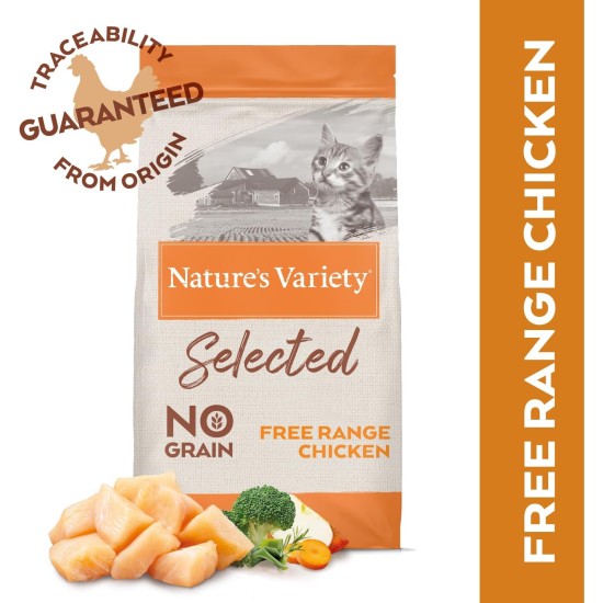 Nature's Variety Selected Sterilised Dry Cat Food with Boneless Chicken, Multi-Colour, 7 kg (Pack of 1) Nature's Variety Selected Sterilised Dry Cat Food with Boneless Chicken, Multi-Colour, 7 kg (Pack of 1)