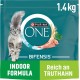 Nestle PURINA ONE Bifensis Indoor Formula Dry Cat Food for House Cats, Rich in Turkey, Pack of 6 (6 x 750 g) Nestle PURINA ONE Bifensis Indoor Formula Dry Cat Food for House Cats, Rich in Turkey, Pack of 6 (6 x 750 g)