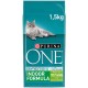 Nestle PURINA ONE Bifensis Indoor Formula Dry Cat Food for House Cats, Rich in Turkey, Pack of 6 (6 x 750 g) Nestle PURINA ONE Bifensis Indoor Formula Dry Cat Food for House Cats, Rich in Turkey, Pack of 6 (6 x 750 g)