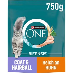 One Bifensis Coat & Hairball Dry Cat Food, Rich in Chicken, Pack of 6 (6 x 750 g) One Bifensis Coat & Hairball Dry Cat Food, Rich in Chicken, Pack of 6 (6 x 750 g)