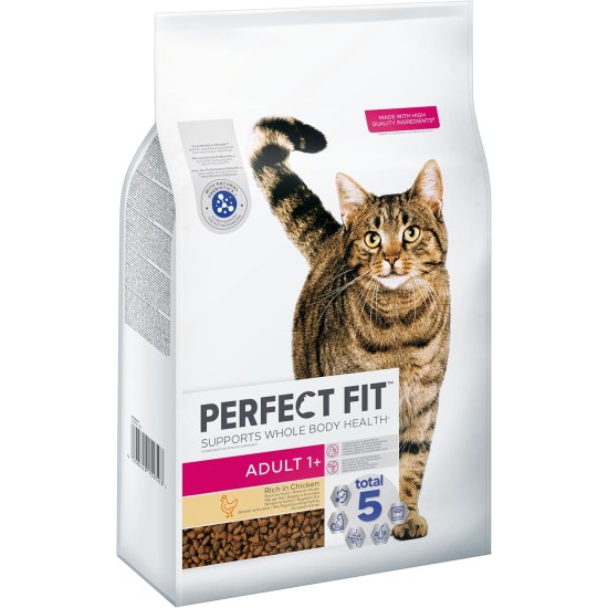 PERFECT FIT Adult Dry Food for Adult Cats from 1 Year - Chicken, 7 kg (1 Bag) PERFECT FIT Adult Dry Food for Adult Cats from 1 Year - Chicken, 7 kg (1 Bag)