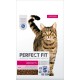 PERFECT FIT Adult Dry Food for Adult Cats from 1 Year - Salmon, 7 kg (1 Bag)