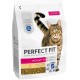 PERFECT FIT Adult Dry Food for Adult Cats from 1 Year - Salmon, 7 kg (1 Bag)