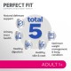 PERFECT FIT Adult Dry Food for Adult Cats from 1 Year - Salmon, 7 kg (1 Bag)