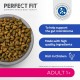 PERFECT FIT Adult Dry Food for Adult Cats from 1 Year - Salmon, 7 kg (1 Bag)