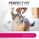 PERFECT FIT Adult Dry Food for Adult Cats from 1 Year - Salmon, 7 kg (1 Bag)
