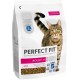 PERFECT FIT Adult Dry Food for Adult Cats from 1 Year - Salmon, 7 kg (1 Bag)