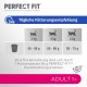 PERFECT FIT Adult Dry Food for Adult Cats from 1 Year - Salmon, 7 kg (1 Bag)
