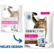 PERFECT FIT Adult Dry Food for Adult Cats from 1 Year - Salmon, 7 kg (1 Bag)