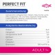 PERFECT FIT Adult Dry Food for Adult Cats from 1 Year - Salmon, 7 kg (1 Bag)