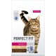 PERFECT FIT Adult Dry Food for Adult Cats from 1 Year - Salmon, 7 kg (1 Bag)