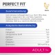 PERFECT FIT Adult Dry Food for Adult Cats from 1 Year - Salmon, 7 kg (1 Bag)