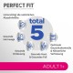 PERFECT FIT Adult Dry Food for Adult Cats from 1 Year - Salmon, 7 kg (1 Bag)