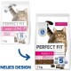 PERFECT FIT Adult Dry Food for Adult Cats from 1 Year - Salmon, 7 kg (1 Bag)