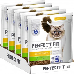 PERFECT FIT™ Katze Beutel Sensitive 1+ mit Truthahn 5 x 1,4kg