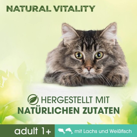 PERFECT FIT Natural Vitality Cat Food Dry Food Adult 1+ - Beef and Chicken, 6 x 650 g PERFECT FIT Natural Vitality Cat Food Dry Food Adult 1+ - Beef and Chicken, 6 x 650 g