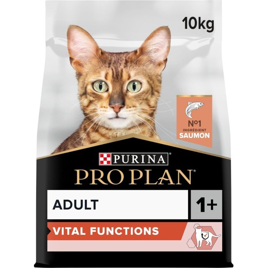PRO PLAN Adult Dry Cat Food Salmon 10kg PRO PLAN Adult Dry Cat Food Salmon 10kg