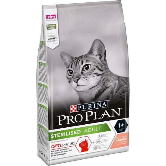 PRO PLAN Adult Dry Cat Food Salmon 10kg PRO PLAN Adult Dry Cat Food Salmon 10kg