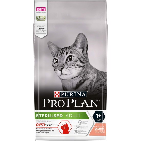 PRO PLAN Adult Dry Cat Food Salmon 10kg PRO PLAN Adult Dry Cat Food Salmon 10kg