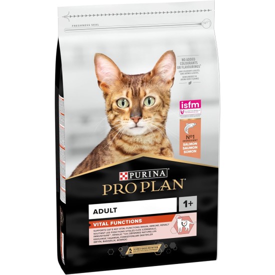 PRO PLAN Adult Dry Cat Food Salmon 10kg PRO PLAN Adult Dry Cat Food Salmon 10kg