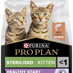 PRO PLAN Sterilised Kitten Healthy Start Salmon 3kg
