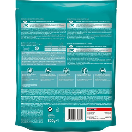 PURINA ONE Bifensis Adult Dry Cat Food, Rich in Chicken, Pack of 1 (1 x 5.7 kg) PURINA ONE Bifensis Adult Dry Cat Food, Rich in Chicken, Pack of 1 (1 x 5.7 kg)
