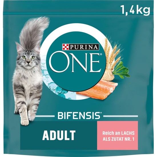 PURINA ONE Bifensis Adult Dry Cat Food, Rich in Chicken, Pack of 6 (6 x 750 g) PURINA ONE Bifensis Adult Dry Cat Food, Rich in Chicken, Pack of 6 (6 x 750 g)
