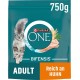 PURINA ONE Bifensis Adult Dry Cat Food, Rich in Chicken, Pack of 6 (6 x 750 g) PURINA ONE Bifensis Adult Dry Cat Food, Rich in Chicken, Pack of 6 (6 x 750 g)