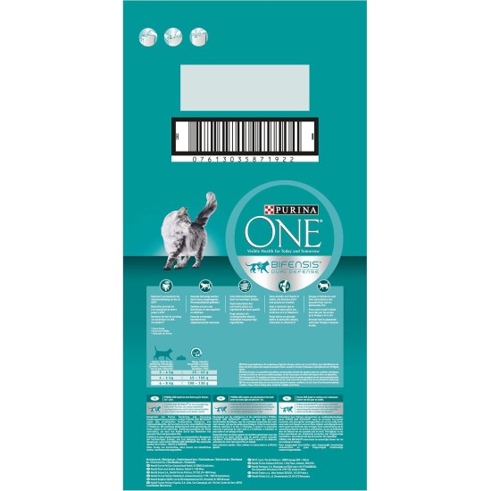 PURINA ONE Bifensis Adult Dry Cat Food, Rich in Chicken, Pack of 6 (6 x 750 g) PURINA ONE Bifensis Adult Dry Cat Food, Rich in Chicken, Pack of 6 (6 x 750 g)