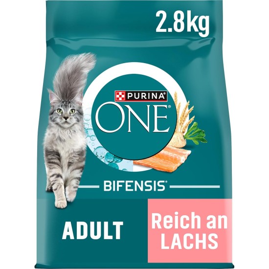 PURINA ONE Bifensis Adult Dry Cat Food, Rich in Chicken, Pack of 6 (6 x 750 g) PURINA ONE Bifensis Adult Dry Cat Food, Rich in Chicken, Pack of 6 (6 x 750 g)