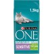 PURINA ONE Bifensis Sensitive Dry Cat Food, Rich in Turkey, Pack of 6 (6 x 1.4 kg) PURINA ONE Bifensis Sensitive Dry Cat Food, Rich in Turkey, Pack of 6 (6 x 1.4 kg)