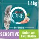 PURINA ONE Bifensis Sensitive Dry Cat Food, Rich in Turkey, Pack of 6 (6 x 750 g) PURINA ONE Bifensis Sensitive Dry Cat Food, Rich in Turkey, Pack of 6 (6 x 750 g)