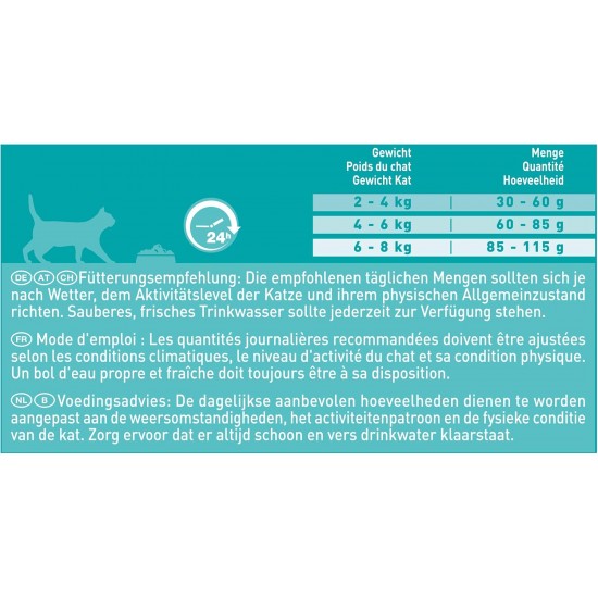 PURINA ONE Bifensis Sterilcat Dry Cat Food for Sterilised Cats, Rich in Chicken, Pack of 1 (1 x 5.7 kg) PURINA ONE Bifensis Sterilcat Dry Cat Food for Sterilised Cats, Rich in Chicken, Pack of 1 (1 x 5.7 kg)