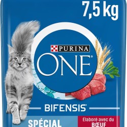 PURINA ONE Bifensis Sterilised Cat Food | Dry Food with Beef for Adult Cats | Bag of 7.5 kg