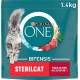 PURINA ONE Bifensis Sterilized Cat Food Dry for Sterilised Cats, Rich in Beef, Pack of 6 (6 x 750 g)