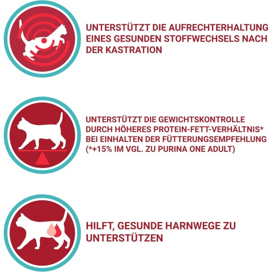 PURINA ONE Bifensis Sterilized Cat Food Dry for Sterilised Cats, Rich in Beef, Pack of 6 (6 x 750 g) PURINA ONE Bifensis Sterilized Cat Food Dry for Sterilised Cats, Rich in Beef, Pack of 6 (6 x 750 g)