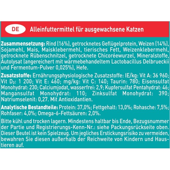 PURINA ONE Bifensis Sterilized Cat Food Dry for Sterilised Cats, Rich in Beef, Pack of 6 (6 x 750 g) PURINA ONE Bifensis Sterilized Cat Food Dry for Sterilised Cats, Rich in Beef, Pack of 6 (6 x 750 g)